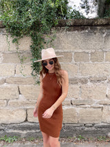 womens cinnamon bodycon knit mini dress