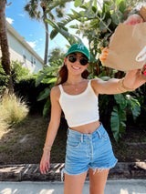 All You Need White Tank Top