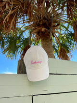 Sunhoney White Corduroy Hat