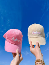 Sunhoney Pink Corduroy Hat