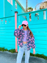 pink Sunhoney corduroy hat