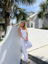 Coastal Core Striped Linen Set