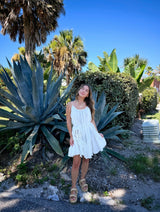 Cloud Nine Linen Flowy Dress
