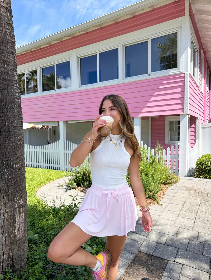 It Girl Pink Skort