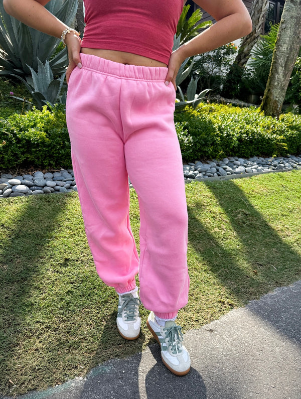 Cloud Nine Pink Sweatpants