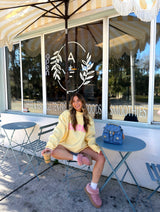 Sunhoney Signature Mockneck - Butter Yellow