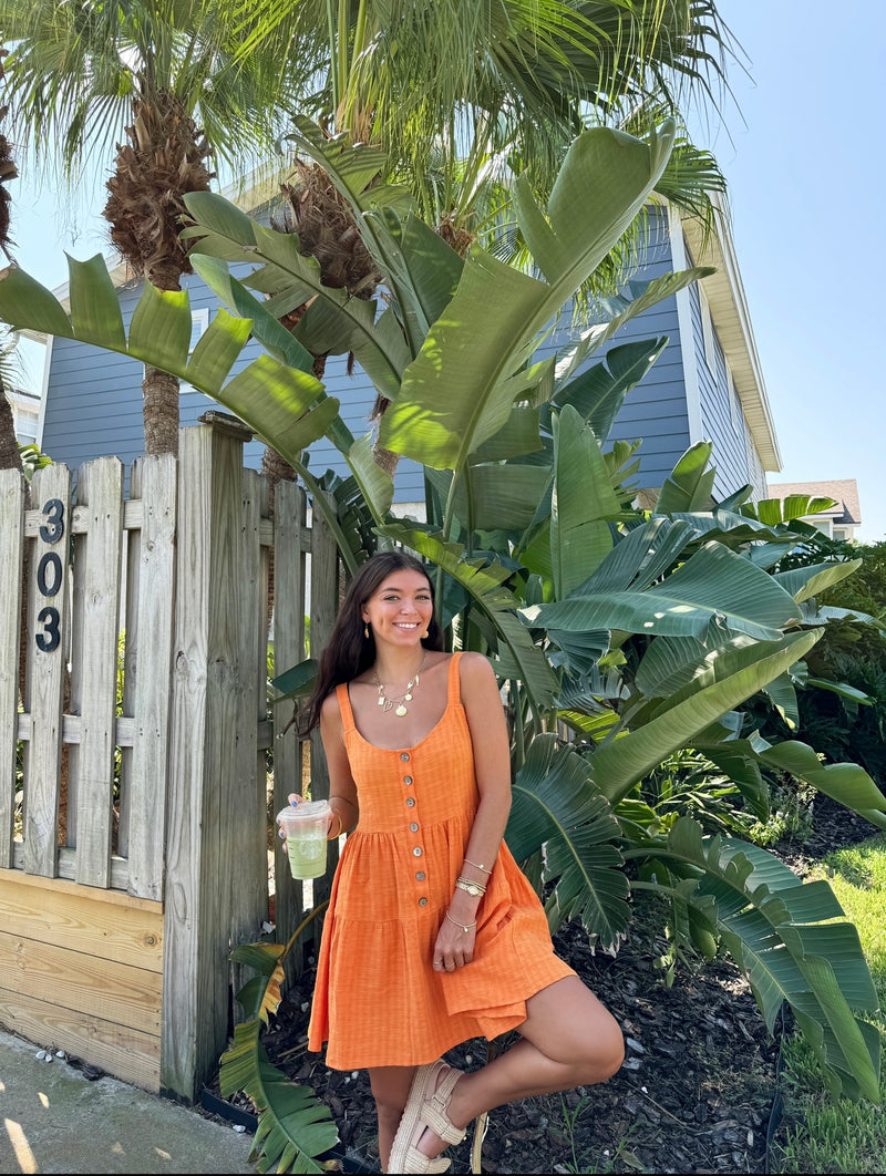 Orange You Glad Mini Dress