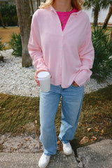 Sunhoney Girl Cardigan - Baby Pink