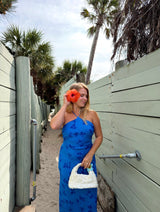 Tidal Bloom Midi Dress