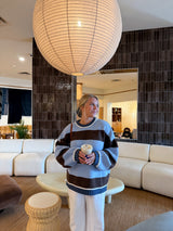 Cozy Dreams Striped Chunky Sweater