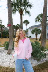 Sunhoney Girl Cardigan - Baby Pink