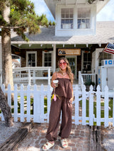 Cocoa Coast Stripe Jumpsuit