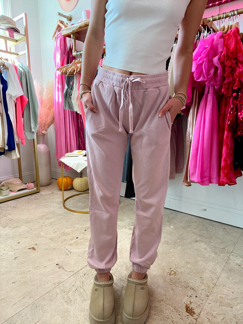 Chill Mode Pink Sweatpants – Sunhoney®