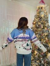 Winter Wonderland Mountain Sweater