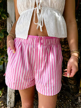 Keep It Brief Boxer Shorts - Pink