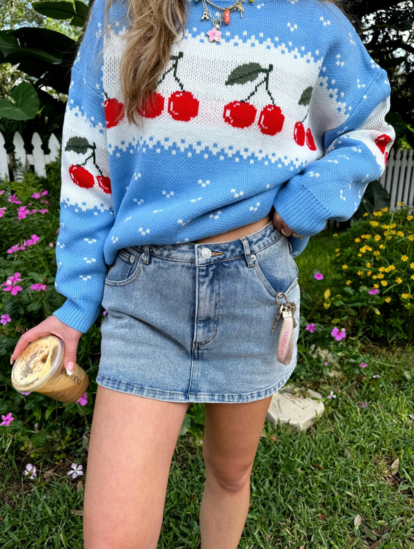 Blue Jean Baby Denim Skort