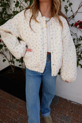 Flower Child Corduroy Jacket