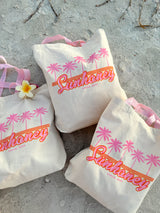 Sunhoney Retro Palm Tote Bag