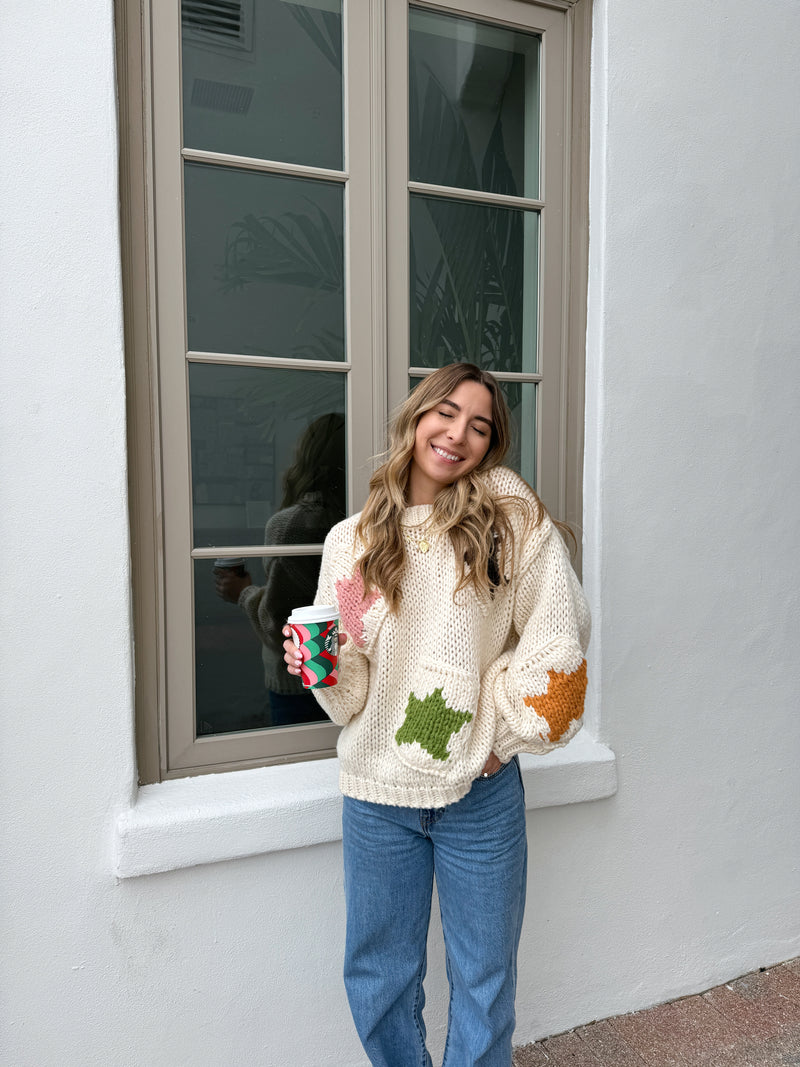 Starry Eyed Ivory Sweater