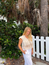So Darling Babydoll Top - Beige