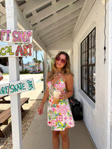La Dolce Vita Mini Linen Dress
