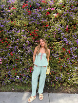 Mint To Be Gingham Set