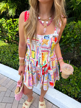 Postcards From Paradise Romper