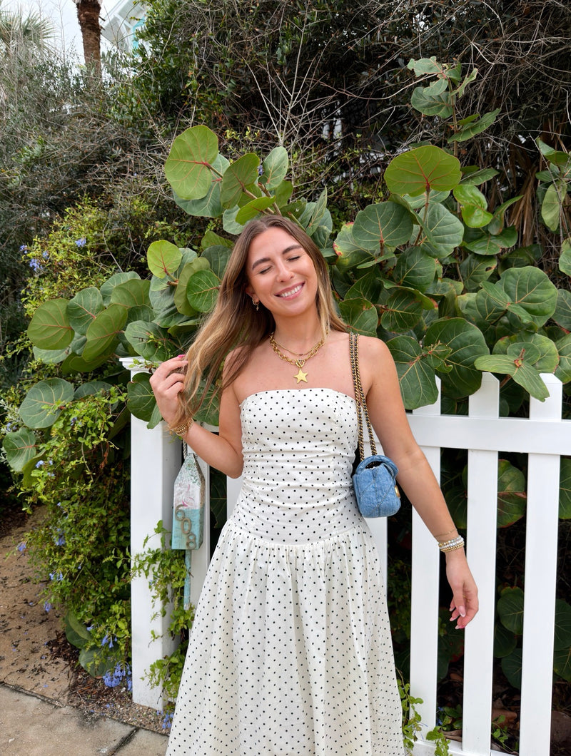 Spot On Polka Dot Midi Dress