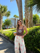 Sunhoney Under The Sun Brown Tank