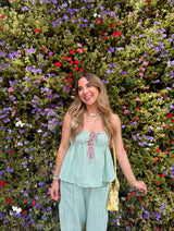 Mint To Be Gingham Set