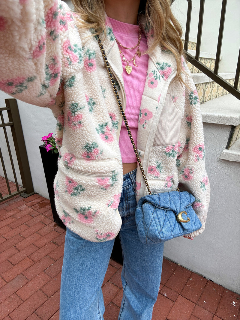 Floral Feeling Fleece Jacket