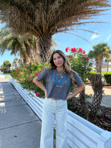 Between The Lines Striped Jeans