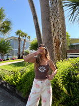 Sunhoney Under The Sun Brown Tank