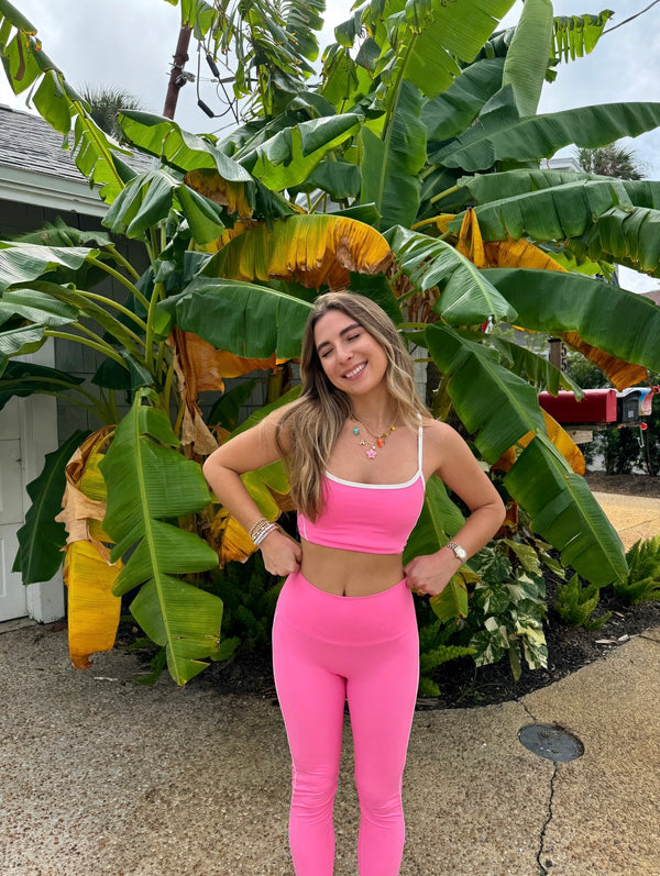 Hot Shot Pink Activewear Set