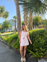 Darling Daydream Pink Gingham Set