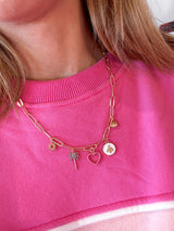 Sunhoney Gold Filled Charm Necklace