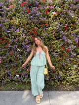 Mint To Be Gingham Set