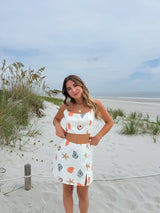 Seas The Day Shell Linen Set