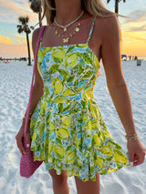 Zest Of Summer Lemon Romper