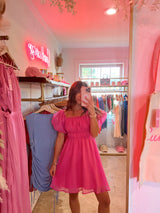 Pink Dream Puff Dress
