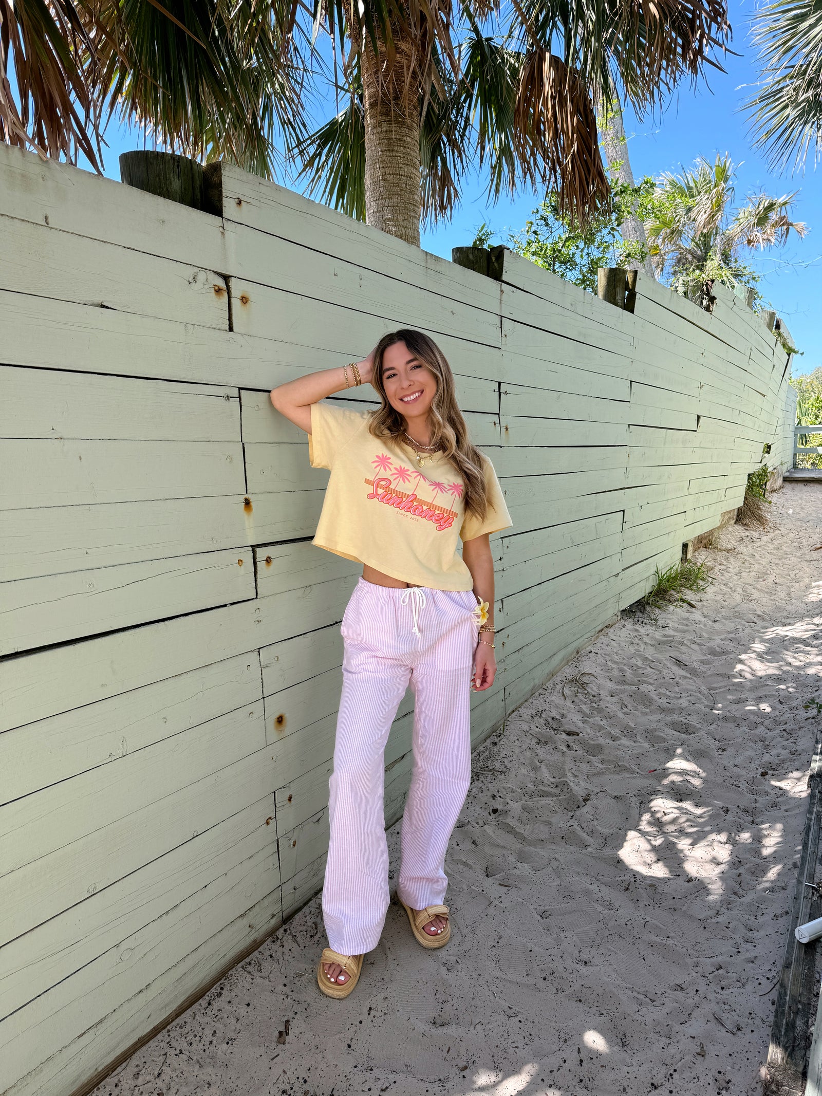 新品未使用littlesunnybite rose nylon pants BOTTOMS – little sunny bite web store