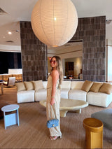 Cabana Bay Striped Taupe Set