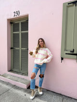 Sweetheart Baby Pink Sweater