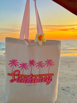 Sunhoney Retro Palm Tote Bag