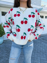 Cherry Bomb Sweater