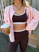 Hot Shot Dark Chocolate Activewear Set