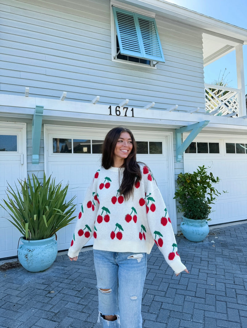 Cherry Bomb Sweater