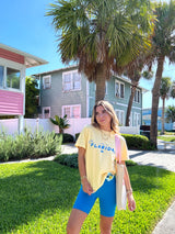 Greetings From Florida Sunhoney Tshirt - Yellow