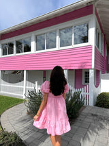 Baby Pink Babydoll Dress