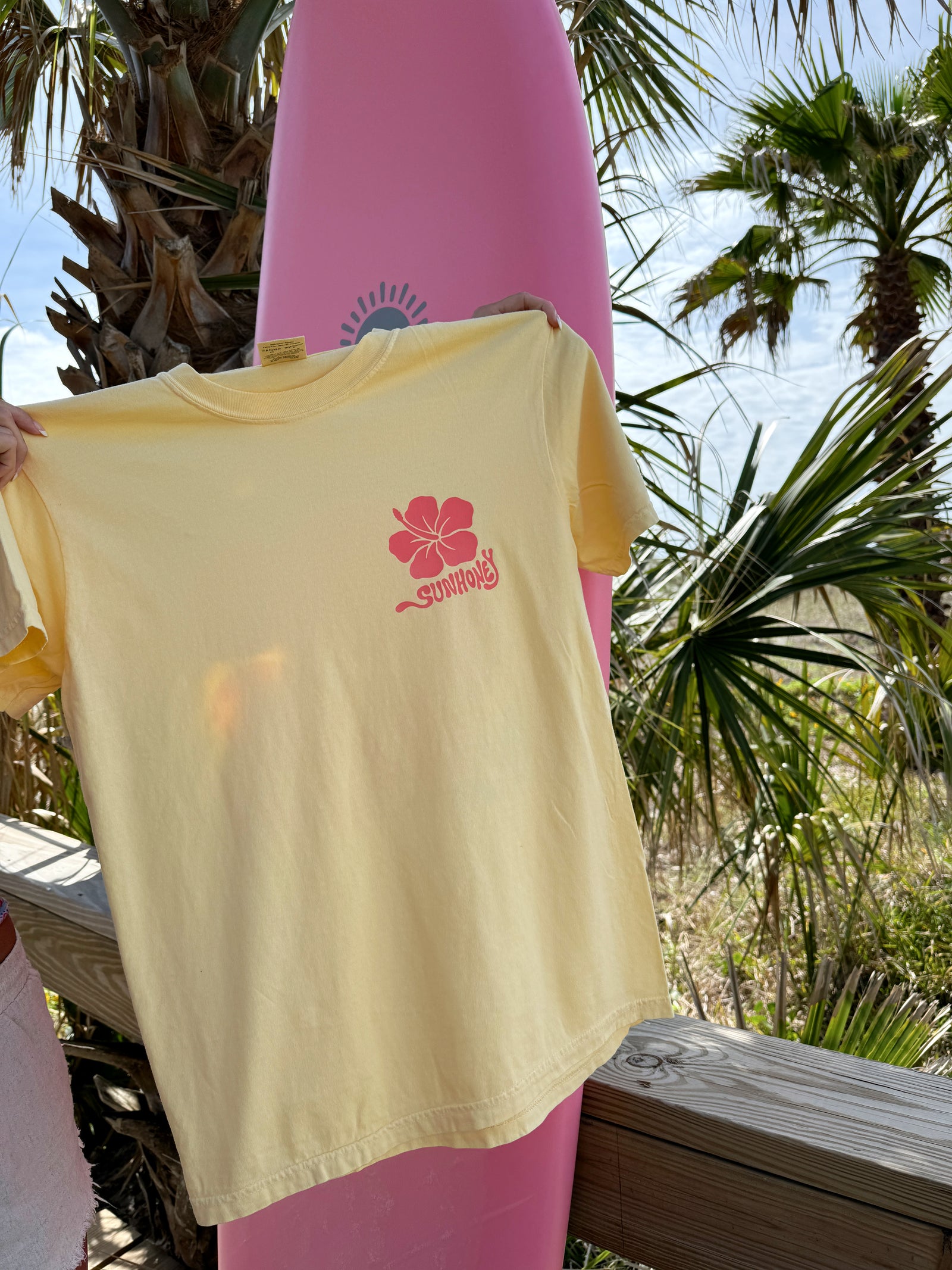 専用House on the hill S/S Tee (Flower) Sunhoney Hibiscus By The Sea – Sunhoney®